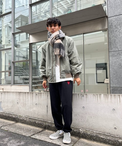 CIAOPANIC(チャオパニック)の「ステファンハート刺繍裏毛スウェットパンツ(スウェットパンツ・メンズ・ブラック/グレー・MEDIUM/LARGE)」の12枚目の写真