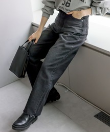 PUAL CE CIN | 【Du noir】ユーズドライクデニムパンツ(デニムパンツ)