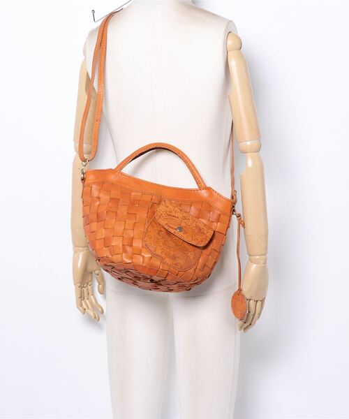 zucchero(ズッケロ)の「【zucchero/ズッケロ】カウレザーメッシュ2wayハンドバッグ(ハンドバッグ)」 WEAR