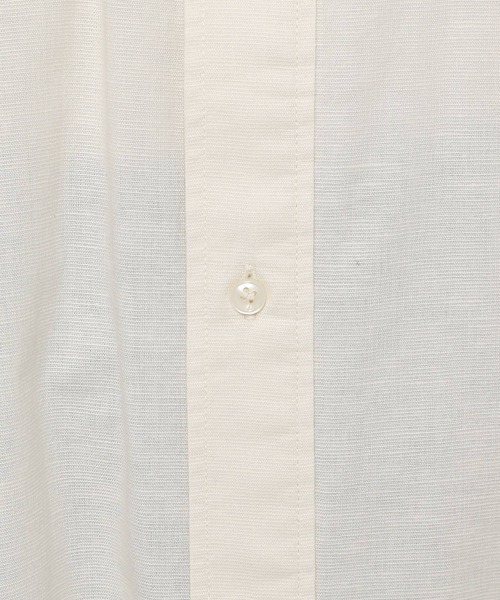 studio CLIP（スタディオクリップ）の「バンドカラーシャツワンピース（ワンピース・レディース・アイボリー/キャメル/グリーン・FREE）」の13枚目の写真