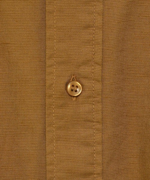 studio CLIP（スタディオクリップ）の「バンドカラーシャツワンピース（ワンピース・レディース・アイボリー/キャメル/グリーン・FREE）」の14枚目の写真