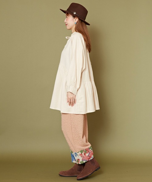 チャイハネ（チャイハネ）の「【チャイハネ】ユータリートップス（その他トップス・レディース・パープル/キャメル/オフホワイト・FREE）」の15枚目の写真