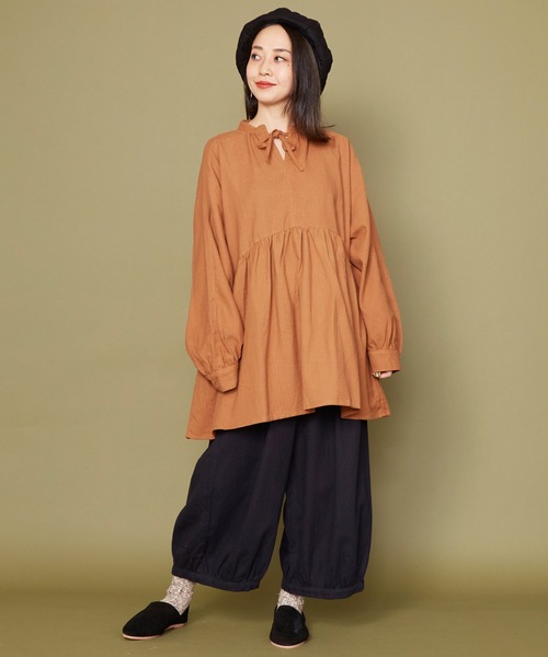 チャイハネ（チャイハネ）の「【チャイハネ】ユータリートップス（その他トップス・レディース・パープル/キャメル/オフホワイト・FREE）」の19枚目の写真