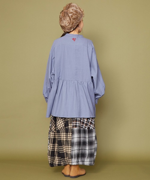 チャイハネ（チャイハネ）の「【チャイハネ】ユータリートップス（その他トップス・レディース・パープル/キャメル/オフホワイト・FREE）」の6枚目の写真