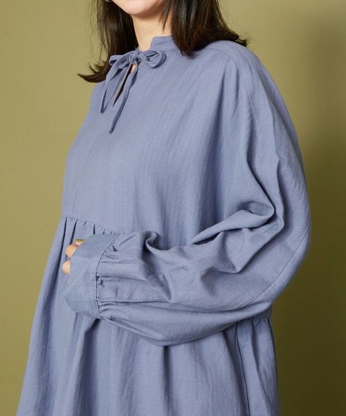 チャイハネ（チャイハネ）の「【チャイハネ】ユータリートップス（その他トップス・レディース・パープル/キャメル/オフホワイト・FREE）」の8枚目の写真