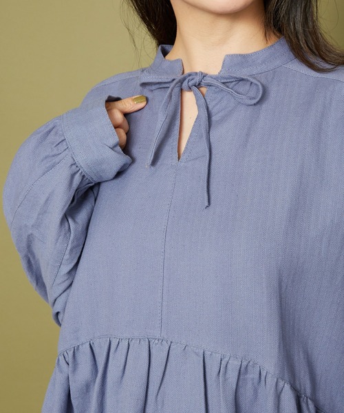 チャイハネ（チャイハネ）の「【チャイハネ】ユータリートップス（その他トップス・レディース・パープル/キャメル/オフホワイト・FREE）」の9枚目の写真