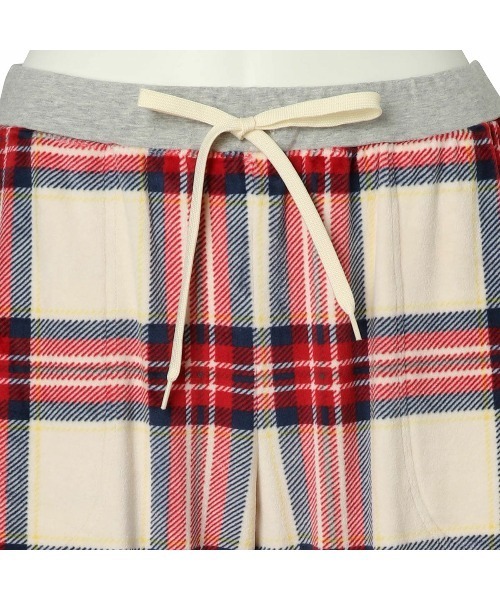 KID BLUE（キッドブルー）の「キッドブルー -22シャギータータンチェック -フルレングスボトムス -KRTP547 -kidblue（その他パンツ・レディース・ネイビー/アイボリー・M）」の6枚目の写真