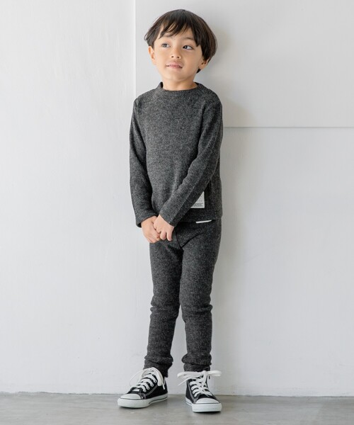 THE SHOP TK (ザ ショップ ティーケー )の「【110-150/Good THINGS】ハイネックリブニット(ニット/セーター・キッズ・ホワイト系/グレー/ブラック・15 /12/13/14/11)」の5枚目の写真