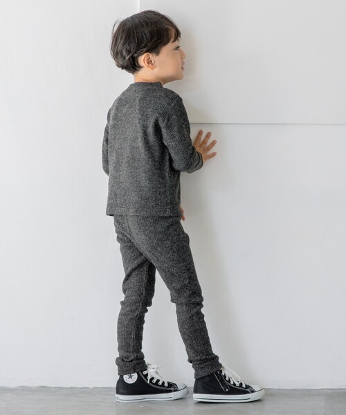 THE SHOP TK (ザ ショップ ティーケー )の「【110-150/Good THINGS】ハイネックリブニット(ニット/セーター・キッズ・ホワイト系/グレー/ブラック・15 /12/13/14/11)」の6枚目の写真