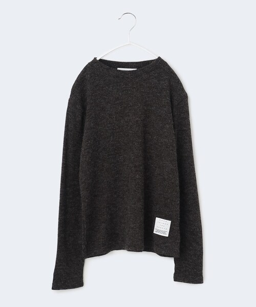 THE SHOP TK (ザ ショップ ティーケー )の「【110-150/Good THINGS】ハイネックリブニット(ニット/セーター・キッズ・ホワイト系/グレー/ブラック・15 /12/13/14/11)」の7枚目の写真