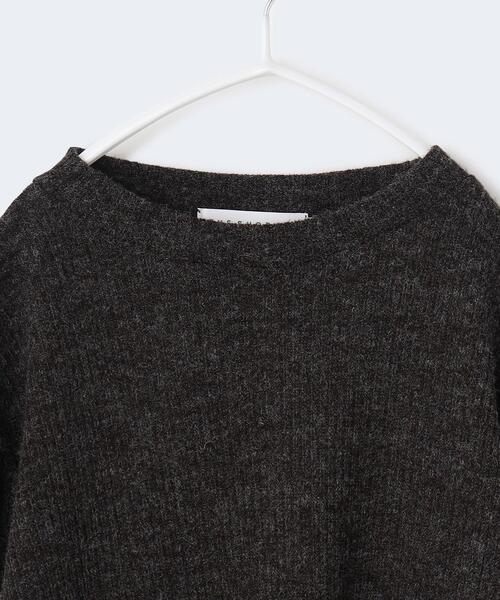 THE SHOP TK (ザ ショップ ティーケー )の「【110-150/Good THINGS】ハイネックリブニット(ニット/セーター・キッズ・ホワイト系/グレー/ブラック・15 /12/13/14/11)」の9枚目の写真