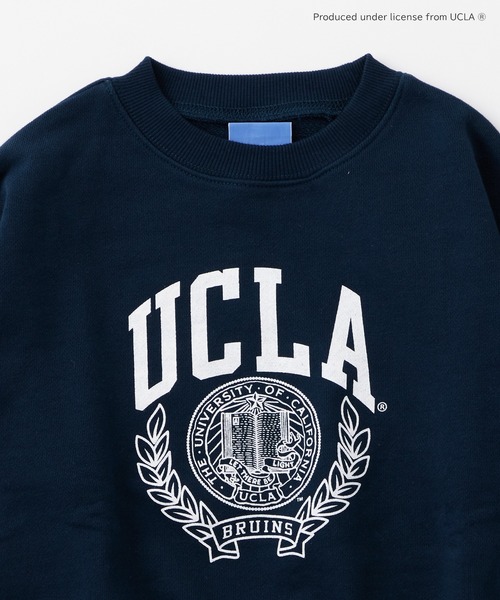 UCLA（ユーシーエルエー）の「【KIDS】【UCLA/ユーシーエルエー】TYPY別注EMBLEMプリントスウェット（スウェット・キッズ・ネイビー・S/XL/M/XXL/L）」の6枚目の写真