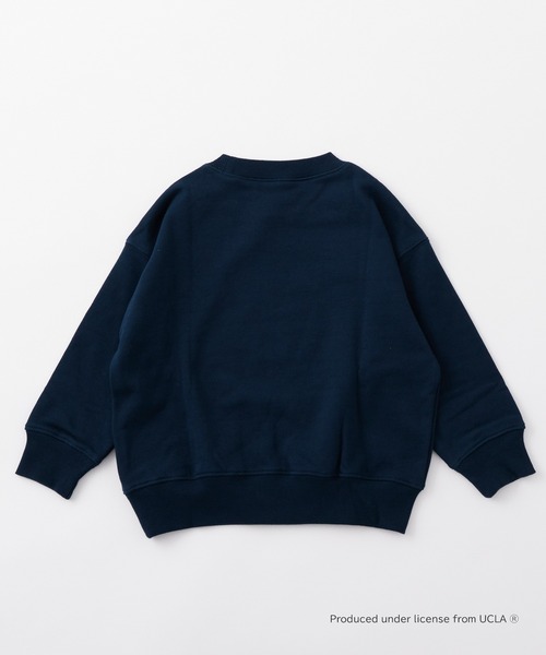 UCLA（ユーシーエルエー）の「【KIDS】【UCLA/ユーシーエルエー】TYPY別注EMBLEMプリントスウェット（スウェット・キッズ・ネイビー・S/XL/M/XXL/L）」の5枚目の写真