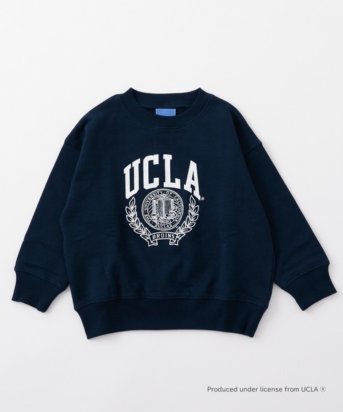 UCLA（ユーシーエルエー）の「【KIDS】【UCLA/ユーシーエルエー】TYPY別注EMBLEMプリントスウェット（スウェット・キッズ・ネイビー・S/XL/M/XXL/L）」の4枚目の写真