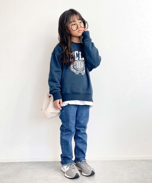 UCLA（ユーシーエルエー）の「【KIDS】【UCLA/ユーシーエルエー】TYPY別注EMBLEMプリントスウェット（スウェット・キッズ・ネイビー・S/XL/M/XXL/L）」の12枚目の写真