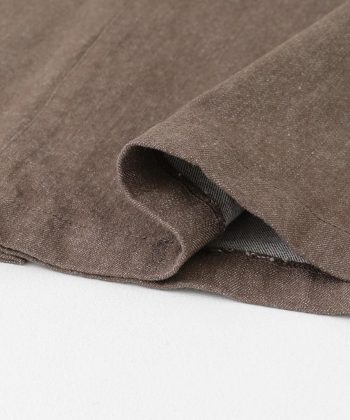 URBAN RESEARCH DOORS(アーバンリサーチドアーズ)の「ストレッチカラーデニムスカート(スカート・レディース・ブラウン/アイボリー・SMALL/MEDIUM)」の9枚目の写真