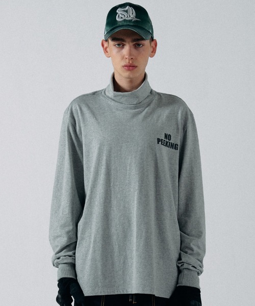 SCULPTOR(スカルプター)の「NO Peeking Turtleneck/ノーピーキングタートルネック(その他トップス・レディース・ピンク/ブラック/ホワイト/グレー系その他・MEDIUM/LARGE)」の3枚目の写真