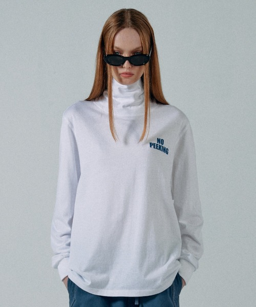 SCULPTOR(スカルプター)の「NO Peeking Turtleneck/ノーピーキングタートルネック(その他トップス・レディース・ピンク/ブラック/ホワイト/グレー系その他・MEDIUM/LARGE)」の2枚目の写真