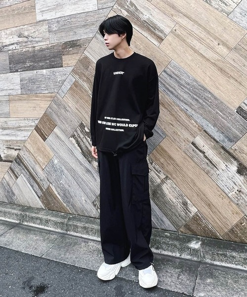 Figments(フィグメンツ)の「UNDERゴプルオーバー(スウェット・レディース・ブラック/ブルー・FREE)」の19枚目の写真