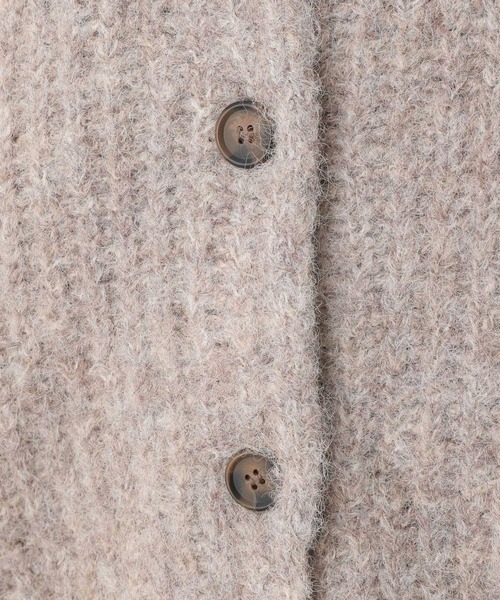 LEPSIM（レプシィム）の「3ゲージシャギーBIGカーディガン　172468（カーディガン/ボレロ・レディース・グレイッシュベージュ/ブルー/オレンジ・FREE）」の13枚目の写真