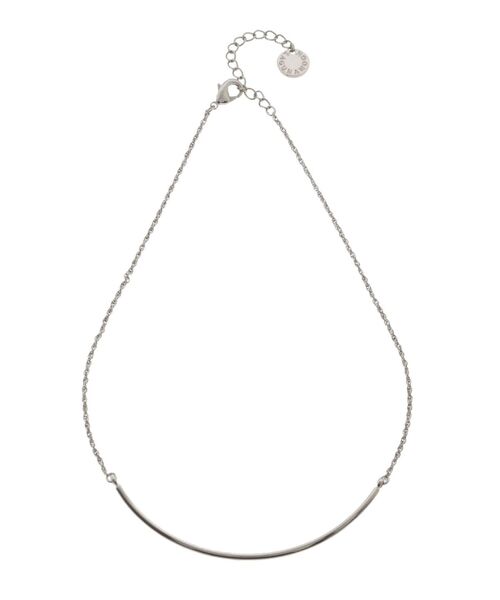 LAGUNAMOON(ラグナムーン)の「カーブパーツショートネックレス(ネックレス・レディース・シルバー/ゴールド・FREE)」の2枚目の写真