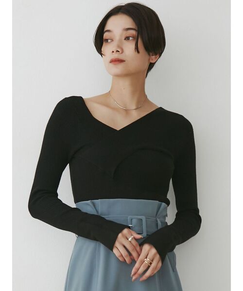 LAGUNAMOON(ラグナムーン)の「カーブパーツショートネックレス(ネックレス・レディース・シルバー/ゴールド・FREE)」の3枚目の写真