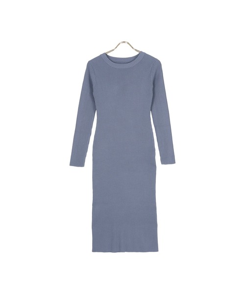 岡部あゆみさんコラボ ] 選べる2タイプ リブニットロングスリーブ