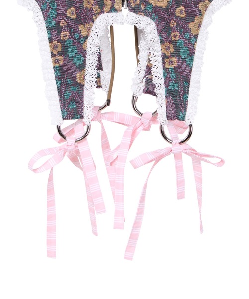 PAMEO POSE（パメオポーズ）の「Chameleon Corset Mix（その他トップス・レディース・パープル/ベージュ・FREE）」の7枚目の写真