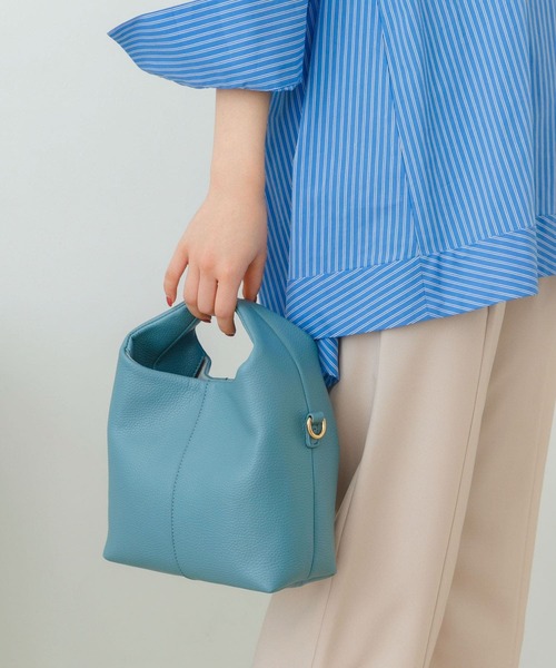 RODE SKO（ロデスコ）の「金具付バケツバッグ（ハンドバッグ・レディース・ブラック/アイボリー/ブルー/ライトブルー/イエロー系その他・ONE）」の22枚目の写真