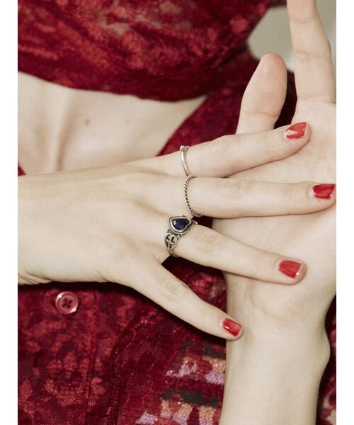 jouetie（ジュエティ）の「ハート3セットリング（リング・レディース・シルバー/ゴールド・FREE）」の9枚目の写真