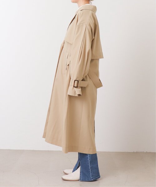 frames RAY CASSIN(フレームスレイカズン)の「ボリュームスリーブトレンチコート(トレンチコート・レディース・グレイッシュベージュ/ミント/ベージュ・FREE)」の11枚目の写真