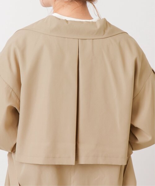 frames RAY CASSIN(フレームスレイカズン)の「ボリュームスリーブトレンチコート(トレンチコート・レディース・グレイッシュベージュ/ミント/ベージュ・FREE)」の13枚目の写真