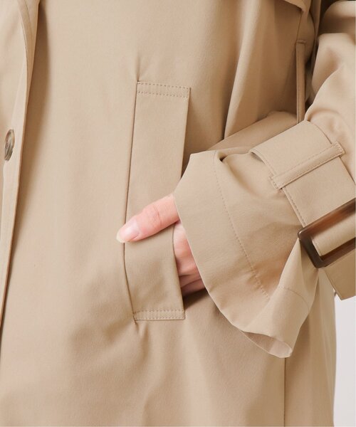 frames RAY CASSIN(フレームスレイカズン)の「ボリュームスリーブトレンチコート(トレンチコート・レディース・グレイッシュベージュ/ミント/ベージュ・FREE)」の15枚目の写真