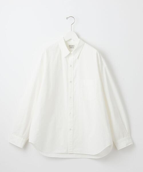 Steven Alan(スティーブンアラン)の「<Steven Alan> G/DYE POPLIN REGULAR COLLAR SHIRT -LOOSE/シャツ(シャツ/ブラウス・メンズ・ライトピンク/ライラック/ホワイト・S/L/XL/M)」の2枚目の写真