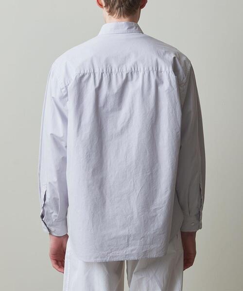 Steven Alan(スティーブンアラン)の「<Steven Alan> G/DYE POPLIN REGULAR COLLAR SHIRT -LOOSE/シャツ(シャツ/ブラウス・メンズ・ライトピンク/ライラック/ホワイト・S/L/XL/M)」の7枚目の写真