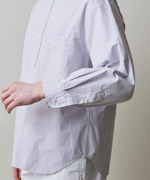 Steven Alan(スティーブンアラン)の「<Steven Alan> G/DYE POPLIN REGULAR COLLAR SHIRT -LOOSE/シャツ(シャツ/ブラウス・メンズ・ライトピンク/ライラック/ホワイト・S/L/XL/M)」の5枚目の写真