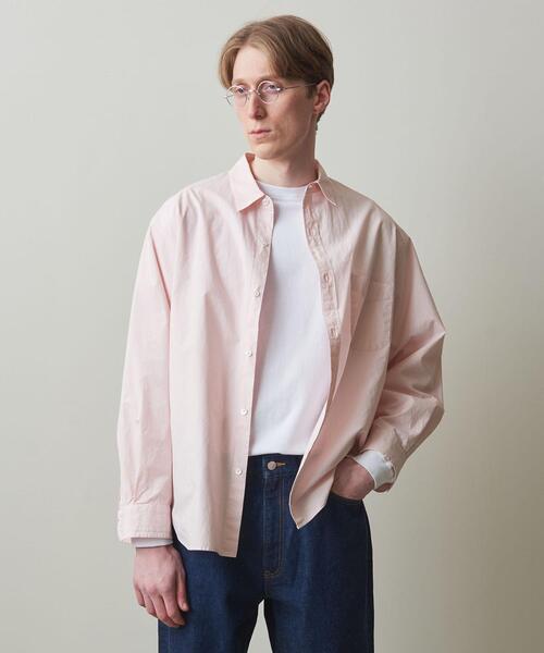 Steven Alan(スティーブンアラン)の「<Steven Alan> G/DYE POPLIN REGULAR COLLAR SHIRT -LOOSE/シャツ(シャツ/ブラウス・メンズ・ライトピンク/ライラック/ホワイト・S/L/XL/M)」の17枚目の写真