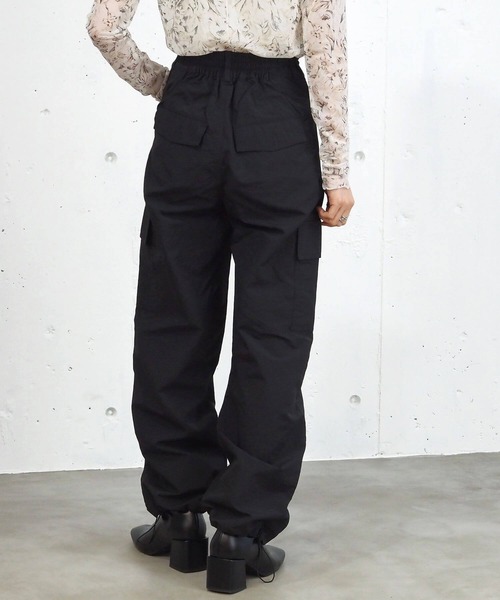 tiptop(ティップトップ)の「【選べる3タイプ】レーヨン・ナイロンミリタリーパンツ【ZOZO限定Lサイズ】(その他パンツ・レディース・カーキ/ブラック/オフホワイト/ブラック系その他/チャコールグレー/カーキ系/ピンク/グレー系その他・FREE/L)」の16枚目の写真