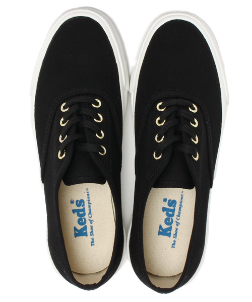 Keds（ケッズ）の「[ケッズ]Keds CHAMPION TRIPLE スニーカー◆（スニーカー・レディース・ホワイト/ブラック・7h(24.5/6(23)/6h(23.5/7(24)）」の10枚目の写真