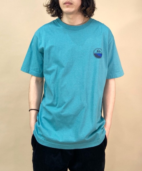 Quiksilver（クイックシルバー）の「QUIKSILVER/クイックシルバー　バックプリントTシャツ サークルロゴ/クルーネックTシャツ/SCENIC JOURNEY ST/QST231014（Tシャツ/カットソー・メンズ・ホワイト/ベージュ/ブルー・M/L/XL）」の19枚目の写真