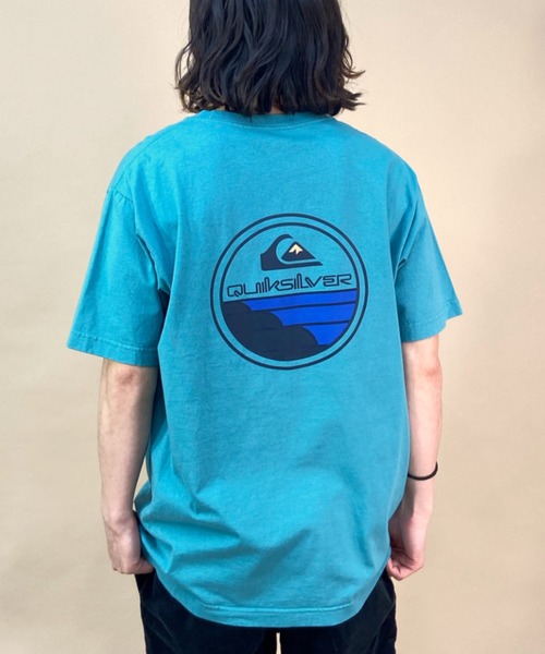 Quiksilver（クイックシルバー）の「QUIKSILVER/クイックシルバー　バックプリントTシャツ サークルロゴ/クルーネックTシャツ/SCENIC JOURNEY ST/QST231014（Tシャツ/カットソー・メンズ・ホワイト/ベージュ/ブルー・M/L/XL）」の21枚目の写真