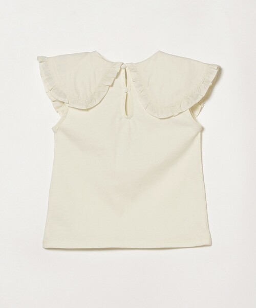 B:MING by BEAMS（ビーミングバイビームス）の「B:MING by BEAMS / 布帛衿 ノースリーブ プルオーバー カットソー（100～150cm）（Tシャツ/カットソー・キッズ・ブラック/オフホワイト/マスタード・100/110/120/130/140/150）」の19枚目の写真