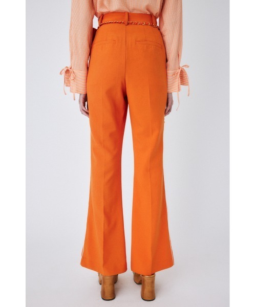 MOUSSY（マウジー）の「SLIT FLARE パンツ（その他パンツ・レディース・オレンジ/ダークネイビー・1/2/0）」の11枚目の写真