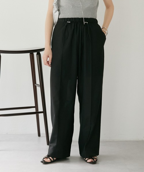 COLLAGE GALLARDAGALANTE（コラージュガリャルダガランテ）の「シアーパンツ/セットアップ可（その他パンツ・レディース・スカイブルー/ブラック/ホワイト・FREE）」の11枚目の写真