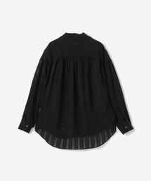 AiEペインターシャツブラックピンストライプウールブラックS AiEペインターシャツブラックピンストライプウールブラックS