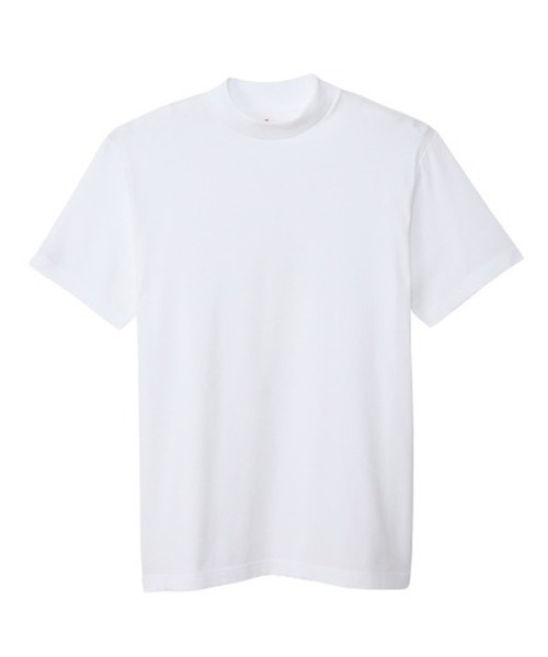 HANES(ヘインズ)の「【Hanes】モックネックTシャツ HM1-X203(Tシャツ/カットソー・メンズ・ブラック/ホワイト/ダークグレー/ブラック系その他2/ホワイト系その他2・S/M/L/XL)」の7枚目の写真