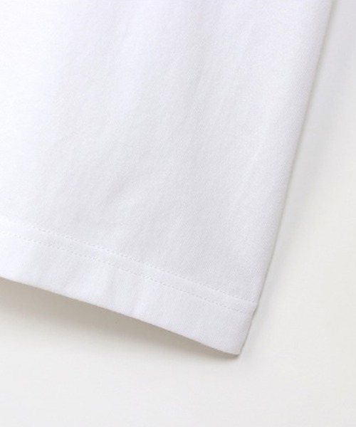 HANES(ヘインズ)の「【Hanes】モックネックTシャツ HM1-X203(Tシャツ/カットソー・メンズ・ブラック/ホワイト/ダークグレー/ブラック系その他2/ホワイト系その他2・S/M/L/XL)」の8枚目の写真