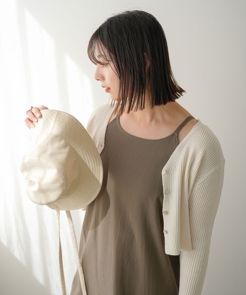 rectangle（レクタングル）の「2WAYリボンバケットハット（ハット・レディース・ブラック/アイボリー・FREE）」の9枚目の写真