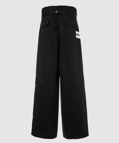 FACETASM（ファセッタズム）の「DICKIES BELTED BIG HEART  PANTS（チノパンツ・メンズ・ブラック/ベージュ/グレイッシュブルー・3/4）」の9枚目の写真