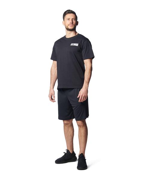 UNDER ARMOUR(アンダーアーマー)の「UAヘビーウエイト コットン ショートスリーブTシャツ 〈バックグラフィック〉(トレーニング/メンズ)(Tシャツ/カットソー・メンズ・ブラック・L/S/3XL/XL/XXL/M)」の5枚目の写真